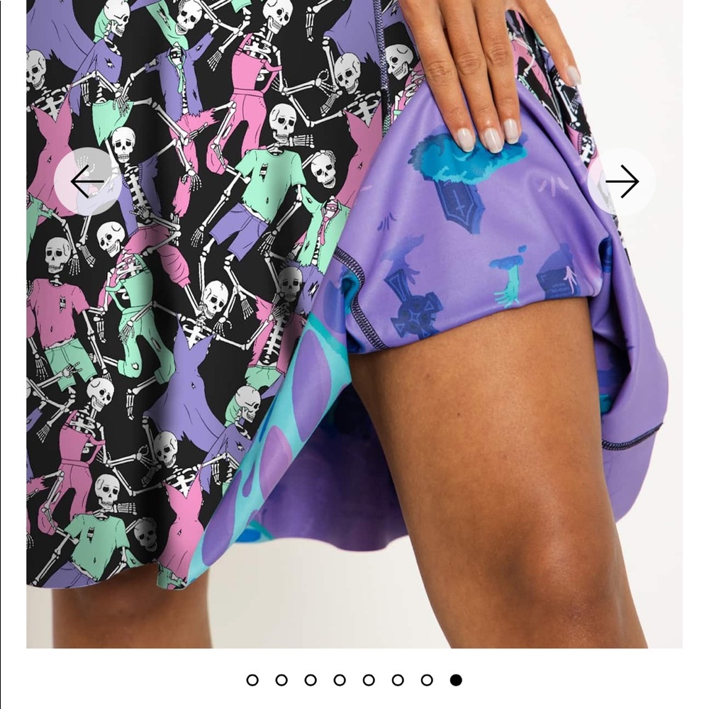 BLACKMILK  - Halloween House Of Horrors Vs. Dancing Skeletons Dress-limited- NWT